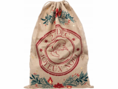 Atmosphera Vánoční dekorace Dárková taška s vánočním vzorem, 50 x 70 cm