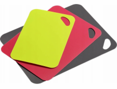 Kesper Cutting Board Plastová krájecí prkénka, sada 3 kusů různých velikostí