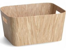 Zeller Pevná kartonová krabice WOOD, 30,5 x 23 x 15 cm