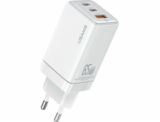 Usams Nabíječka USAMS CC180 65W PD QC USB A+C+C