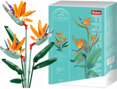 Gazelo Blocks Sluban Flowers 269 ks Strelitzia 192956 Gazelo