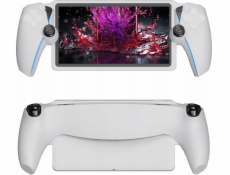 JYS Silikonový kryt s držákem pro Sony PlayStation Portal / PS Portal / PS Portal / bílý / P5183