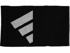 Adidas osuška na pláž, bazén, sport adidas 3BAR S černá a bílá IU1290 100x50 cm
