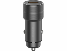 Energea Nabíječka Samostatná nabíječka ENERGEA. 1x USB+1x USB-C PD-QC 3.0 38W šedý/bronzový hliníkový disk PD20+