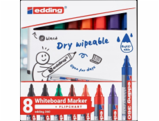 Edding Popisovač na bílé tabule E-360 EDDING, 1,5-3 mm, 8 ks, různé barvy