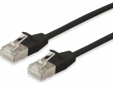 Equip Equip patchkabel Cat6A F/FTP 2xRJ45 10,00 m sw tenký LSZH