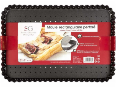 5five Obdélníková dortová forma, 31 x 21 cm, kovová