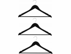 5five Dřevěný ramínko na šaty, javor, sada 3 kusů