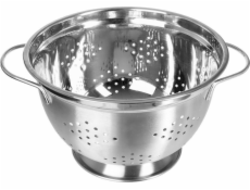 5five Cedník z nerezové oceli, praktický kuchyňský pomocník, průměr 25 cm, 2 pohodlné rukojeti