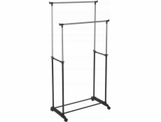 5five Mobilní ramínko na oblečení, dvojitá rukojeť, 160 cm