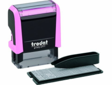 Trodat trodat Stempel Printy Typom 4.0/SB Paste rosa+Kis schw 4911