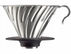 Hario Hario Metal Drip V60-02 ocelový se silikonovou základnou