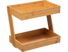 5five Bambusový kuchyňský organizér, 2 patra