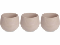 Ibergarden Samozavlažovací květináče, plastové, 3 kusy, O 10 cm