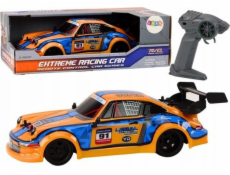 LeanToys auto na dálkové ovládání RC 1:16 gumová kola Drift oranžová