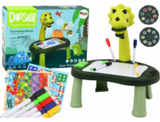 LeanToys kreslicí projektor dinosaurus stolní hra 2v1 čínští hadi zelená LeanToys kreslicí projektor dinosaurus stolní hra 2v1 čínští hadi zelená