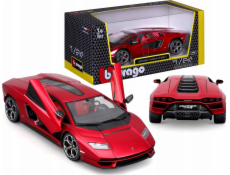 Bburago BBU 1:24 Lamborghini CountachLPI 800-4 Red 21102RD
