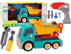 LeanToys Sklápěč Kreslená hračka DIY Tyrkysová