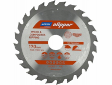 Norton KRUHOVÁ PILA NORTON 170 mm x 30 mm x 24 oz DŘEVO A KOMPOZITY ATB (2,8 / 1,8)