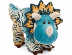 NICI NICI 49467 Plyšový maskot dinosaurus Cerastupsy modrý 30cm stojící ZELENÝ