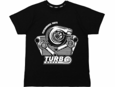 SLIDE Tričko TurboWorks černé XXL