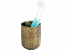 Wenko RIVARA kelímek na zubní kartáček, zlatý, WENKO
