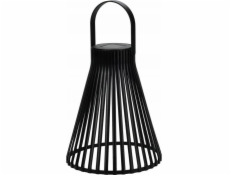 Home Styling Collection Kolekce bytového stylingu Solární lucerna, černá, 23 cm