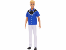 Mattel Panenka Barbie Ken v kovbojské košili (HRH25)