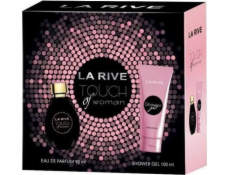 La Rive Touch Of Woman sada parfémovaná voda sprej 100ml + sprchový gel 100ml