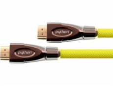 PYTHON Python HDMI« 2.0 kabel 4K2K kabel Nylongeflecht gelb 3m