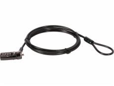Conceptronic CONCEPTRONIC NBT Notebook Zahlenschloss Nano 1,8m SW bezpečnostní kabel