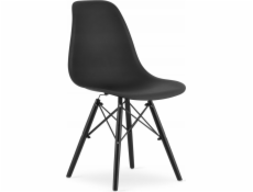 Leobert Židle OSAKA černá / černé nohy x 3