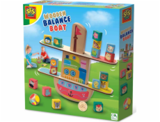 SES SES Dřevěná vyvažovací loďka 02309 23096 SES SES Dřevěná vyvažovací loďka 02309 23096