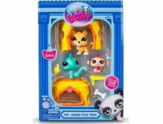 Schleich Littlest Pet Shop Jungle Set 3 figurky