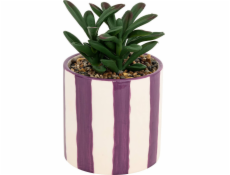 Atmosphera Umělý sukulent v květináči, 16,5 cm