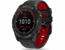 Tech-Protect TECH-PROTECT ICONBAND PRO GARMIN FENIX 3 / 5X / 3HR / 5X PLUS / 6X / 6X PRO / 7X ČERNÁ/ČERVENÁ