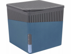 Wenko pohlcovač vlhkosti Cube, šedý, vložka z chloridu vápenatého, zabraňuje vzniku plísní a houb, rozměry 13x13x13 cm