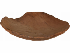 Home Styling Collection Kolekce pro domácí styling Dekorativní miska z teakového dřeva, O 30 cm