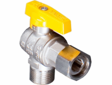 Valvex ORION ÚHLOVÝ PLYNOVÝ KULOVÝ VENTIL S OTOČNOU MATICÍ, S HLINÍKOVOU MOTÝLKOU (MAL) // Ź.VALVEX.3402080