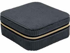 Home Styling Collection Šperkovnice z manšestrové kolekce pro domácí styling, 12 x 12 x 5 cm