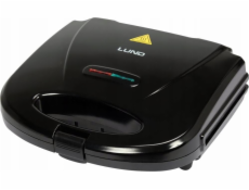 Toya LUND TOAST 750W toustovač, grilovací deska, černá