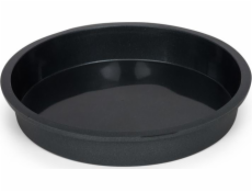 Patisse Silikonová dortová forma na bábovku 24 x 4,2 cm černá