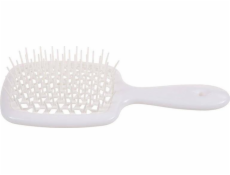 NoName Janeke Superbrush kadeřnický kartáč pro rozčesávání vlasů bílý