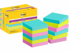 Post-It 3M Samolepicí bločky 3M POST-IT® Super Sticky Notes, 47,6x47,6 mm, 12x90 listů, Cosmic Palette