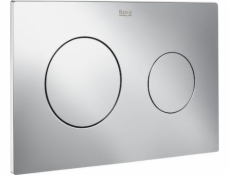 NoName Splachovací tlačítko A890189001 / ROCA / PL10 / DVOJITÁČKOVÉ CHROMOVÉ /