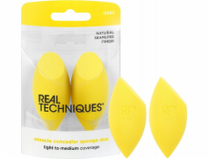Real Techniques REAL TECHNIQUES_SET Miracle Concealer Sponge houbička na make-up 2 ks