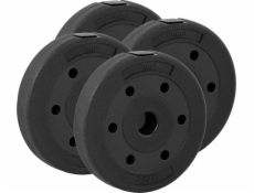 Rebel Sada bitumenových závaží 4x2,5kg, otvor 31mm, REBEL ACTIVE