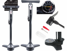 XQMax DÍLENSKÁ CYKLISTICKÁ PUMPA 160 PSI (11 BAR) S MANOMETREM XQMAX PRO