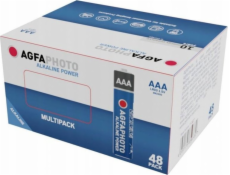 AgfaPhoto Baterie AgfaPhoto alkalické napájení - AAA LR03 Micro 48 ks.