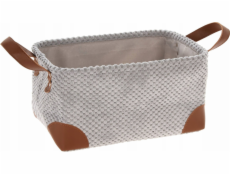 Home Styling Collection Úložný košík z manšestrové tkaniny s uchy, kolekce Home Styling, 30 x 20 x 15 cm